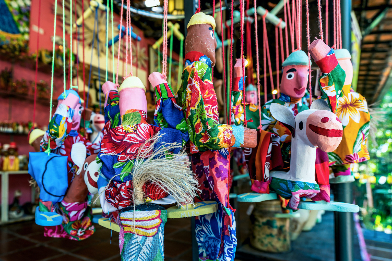 Mamulengo puppet in Olinda, Penambuco, Brazilian Folklore
